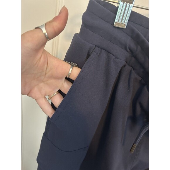 Splits 59 NWOT Womens Small Supplex Cargo Pants Jogger Navy Pockets Sweatpants - Picture 7 of 11